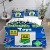 Completo Lenzuola Top Geometry Dash Set Letto Stampato Con Federa Copripiumino Letto Morbido Singolo Matrimoniale Queen Super King Size Camera da Letto