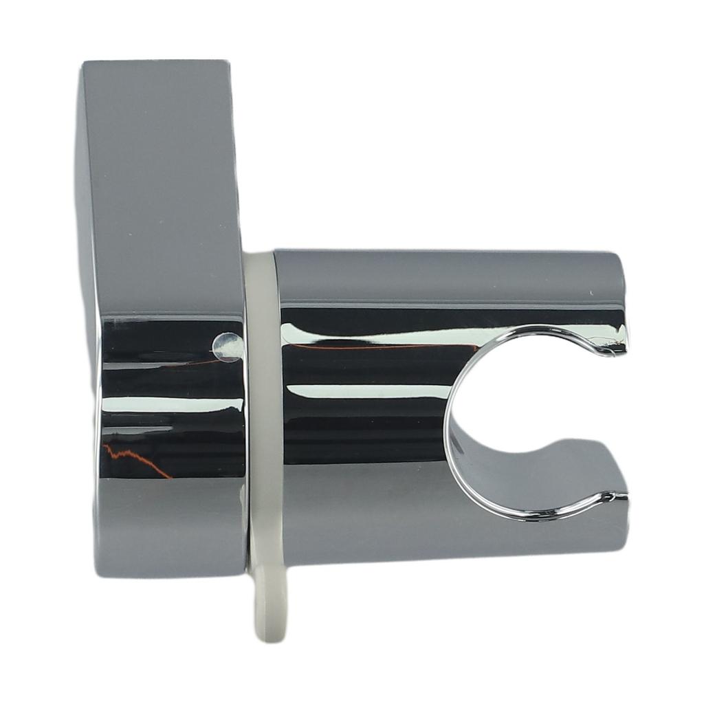 1pcs Plastic Wall Mount Shower Bracket For Handheld Shower Head Bathroom Shower Holder 63*67cm Silver Bathroom Fixture