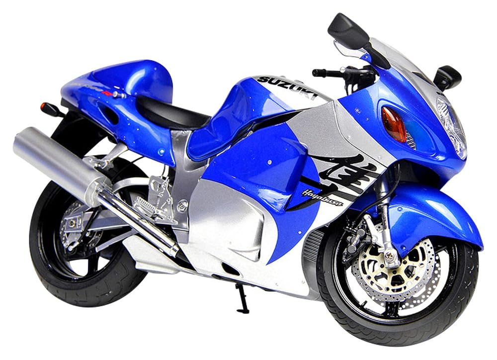 

ЖК-МОДЕЛИ Suzuki GSX1300R Hayabusa 2001 Готовое изделие 1/12 (Синий цвет)