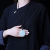 Xinjiang Hotan Jade Jade Peacock Open Screen Pendant for Men and Women Jade Pendant Pendant Jade Jade Necklace Blue White Jade with