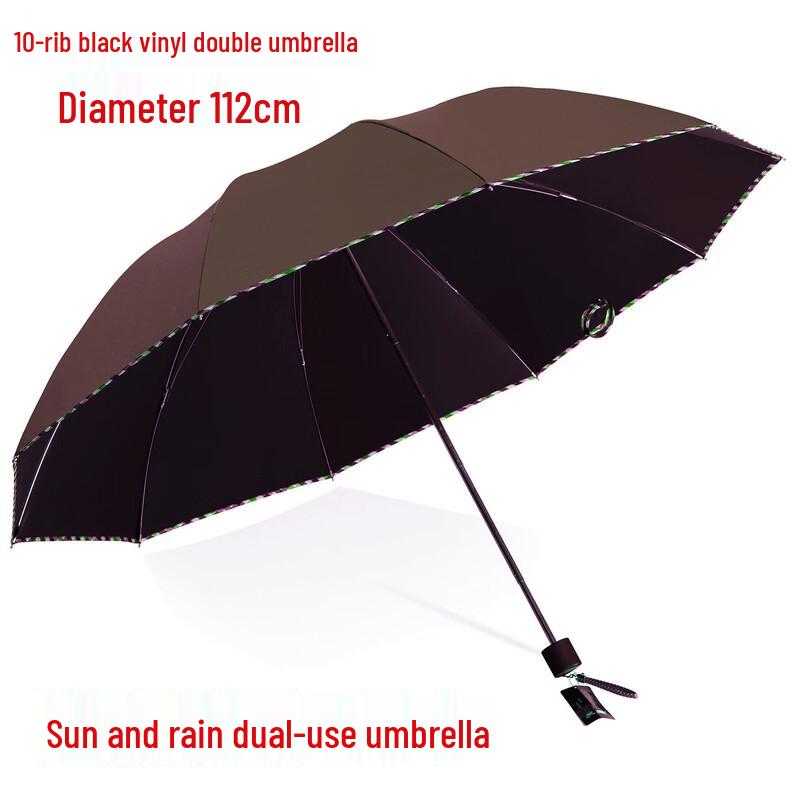 

Chuchuang Sun/Rain Blackout Manual Umbrella