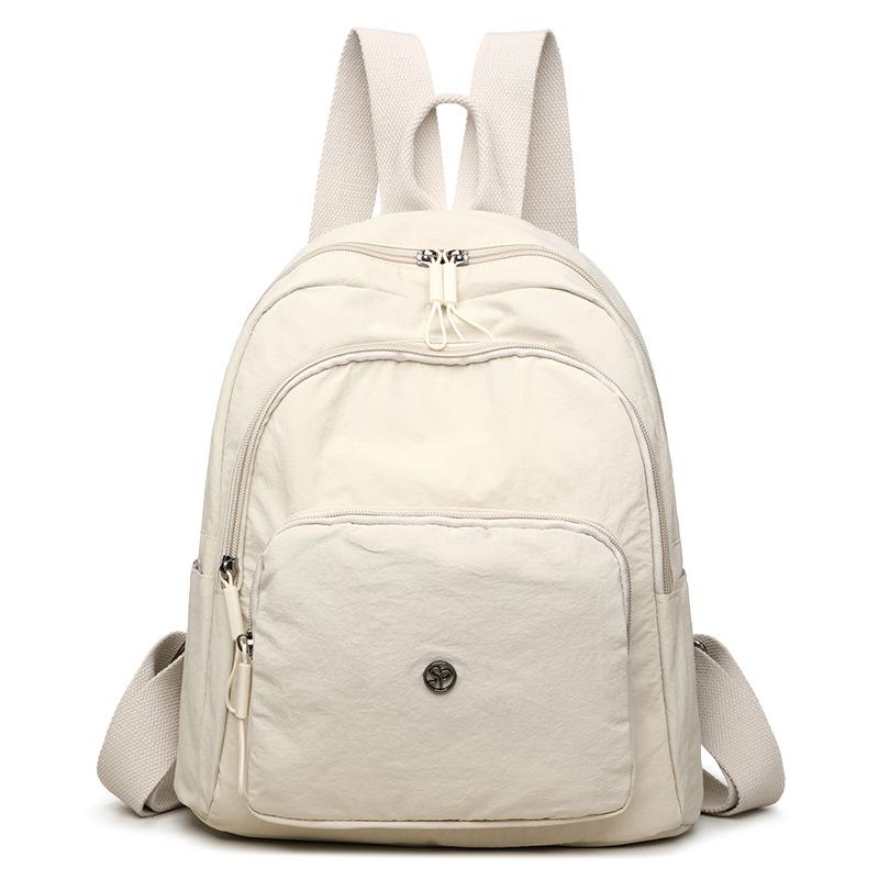 

Мини-рюкзак, сверхлегкая дорожная сумка, унисекс, многосекционный рюкзак, школьный рюкзак для школьников белый