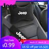 Per Jeep Protezione Cintura di Sicurezza Spallacci Poggiatesta Cervicali Cuscino per Collo Per Jeep Renegade Wrangler JL JK Gladiator G