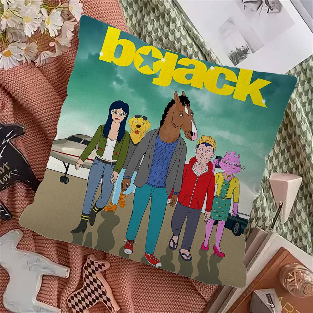 BBoJacksHHorseman Cushion Cover Inches Farmhouse Decor Home Throw Pillow Covers for Couch Decorations