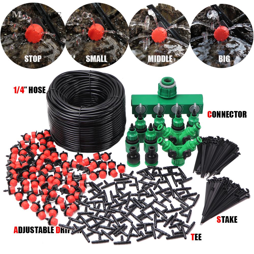 

5M-100M Садовый ирригатор Система полива Патио Теплица Растения Водяной полив Микрокапельный капельный полив Комплекты