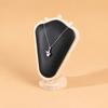 Wooden Jewelry Display Frame Velvet/PU Jewelry Organizer Necklace Holder  Packaging Display