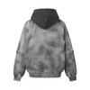 Vintage Wash Distressed Hoodie Loose Fit Streetwear Teens