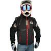 Conjunto de Chaleco y Chaqueta Softshell para Motociclista Hombre Resistente al Viento Impermeable Equipo de Touring Todoterreno Invierno