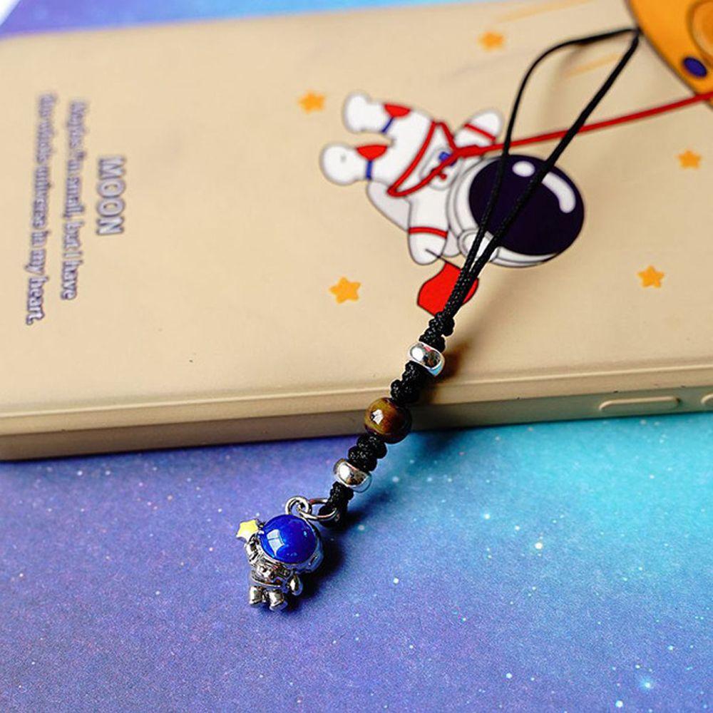 Pendant Hanging Rope Cartoon Bag Pendant Astronaut Phone Charm Astronaut Pendant Mobile Phone Strap