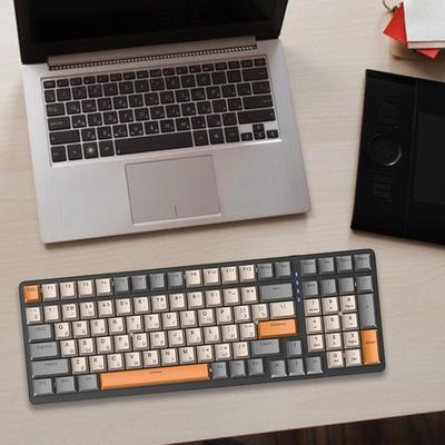 High-Performance Mechanical Keyboard with Customizable RGB Lighting for PC Gaming