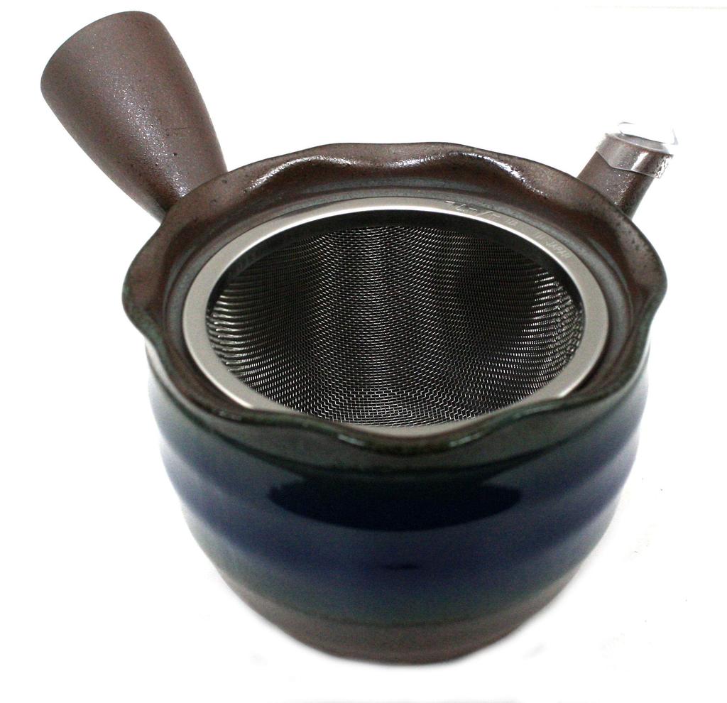 Hisamura Touki Blue Banko with Basket Blue 7192 (Hisamuratouki) Teapot, 300ml, Ware, Mesh, Teapot,