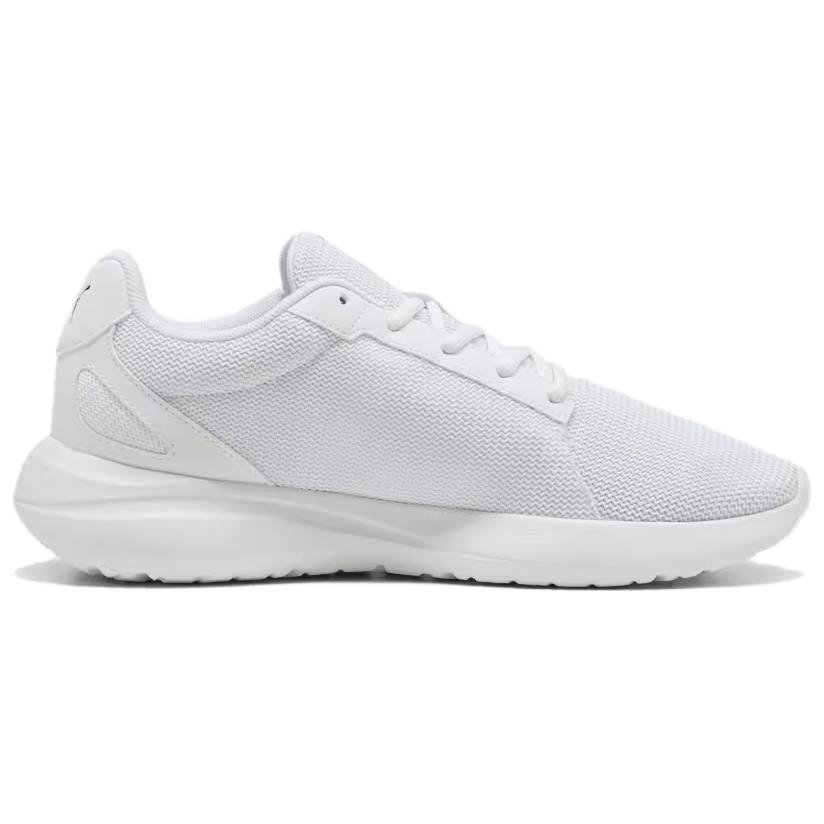 Puma Softride Slip Resistant Abrasion Resistant Low Top Casual Running Shoes Unisex White 400235-02
