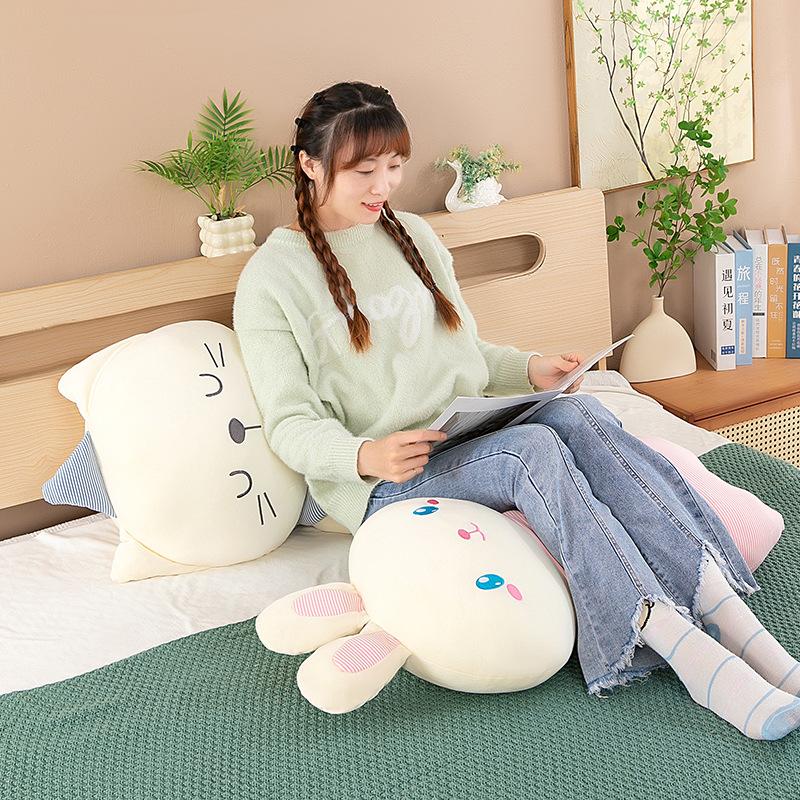 Tierkissen Kinderschlafpuppe Beruhigungspuppe Katze Plüschtier Mädchen Geschenk