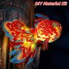 Traditional Paper Lamp Kit Handmade Mid Autumn Craft Goldfish Lantern DIY  Autumn