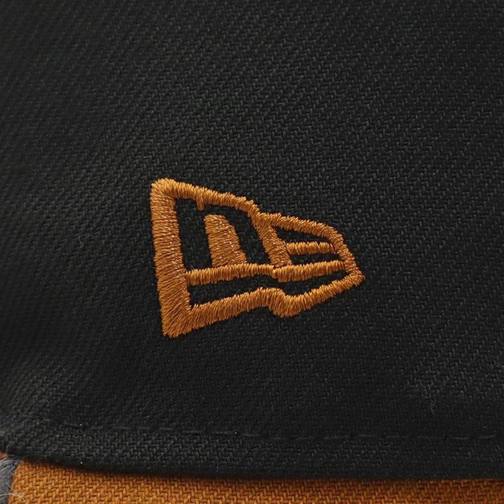 New Era 59FIFTY Dogear MLB ONSPOTZ SD Size 7 59Fifty Dogear Color MLB San Diego Padres Two-Tone Cap, Exclusive, Black, 3/4, 2-Tone
