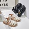 Girls Sandals Summer New Shoes Girls Korean Version Fashion Casual Bag Head Beach Shoes Lightweight Non-slip Children's Shoes