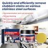 Fast and Convenient Stainless Steel Cleaning Cream Remove Stubborn Stains Effortless Cleaner No Harmful Chemicals