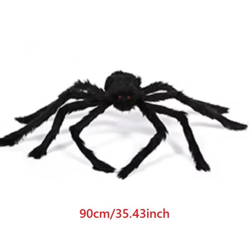 30/50/75/90/125/150/200cm Halloween black lifelike Okumo decoration haunted house props indoor and outdoor giant decoration.
