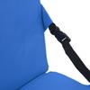 Portable Foldable Chair With Backrest Comfortable Stadium Seat Cushion For Outdoor Camping Beach