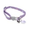 Cute Neck Pet Collar with Bell for Small Dogs Puppy Kitten Stuff Things Accessories Adjustable Footprint Cat Breakaway
