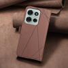 For Motorola Moto G75 5G Case BINFEN COLOR BF35 Geometry Imprinted Leather Phone Cover RFID Blocking Wallet Stand