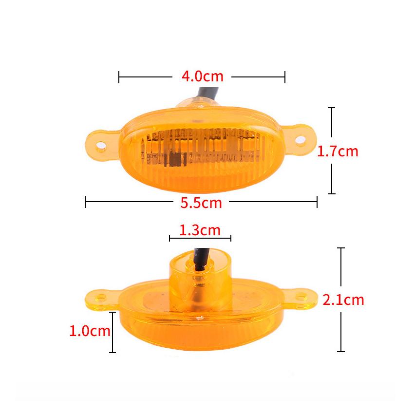 Led Grille Lights Front Grill Lights  Amber LED  Running Lights Universal