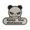 Kemol Reflective Car Sticker Back | Funny Reflective Panda Sticker - Weatherproof Car Sticker,