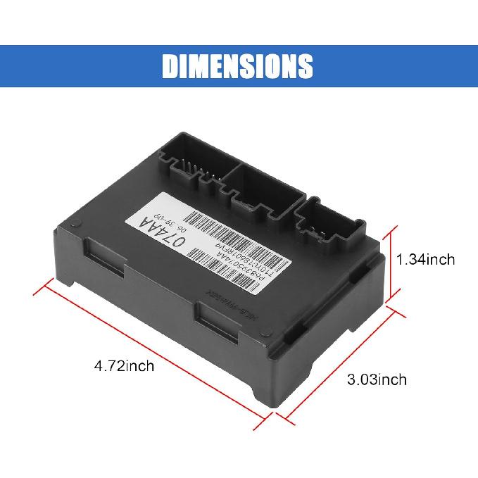 Transfer Case Control Module Compatible with Dodge Durango Replacement for Jeep Grand Cherokee 2011 2012 2013 2014 2015 (2014-2015)