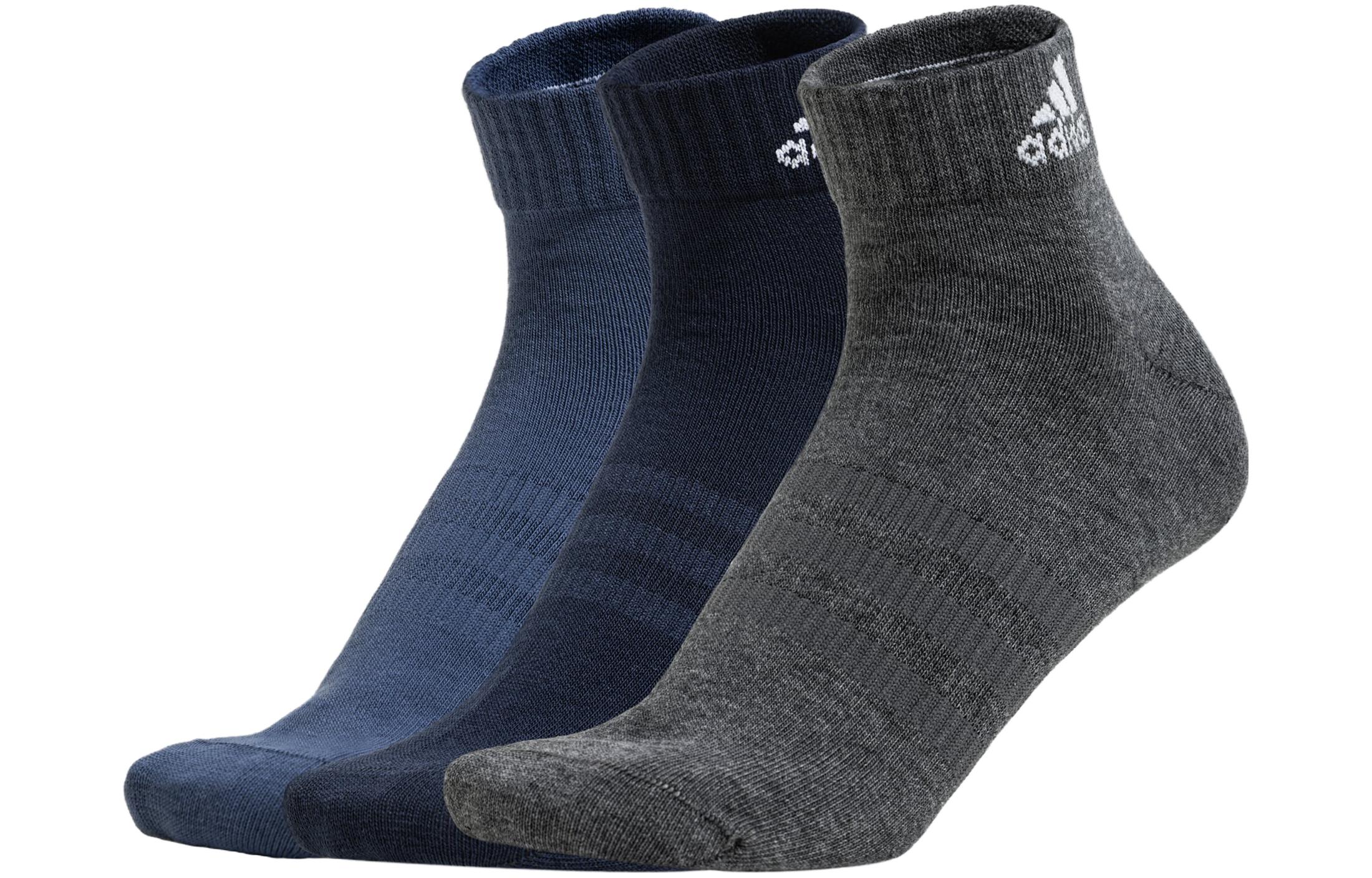 Adidas THIN And LIGHT ANKLE SOCKS Ankle Socks Unisex 3 Pack IP0405 S