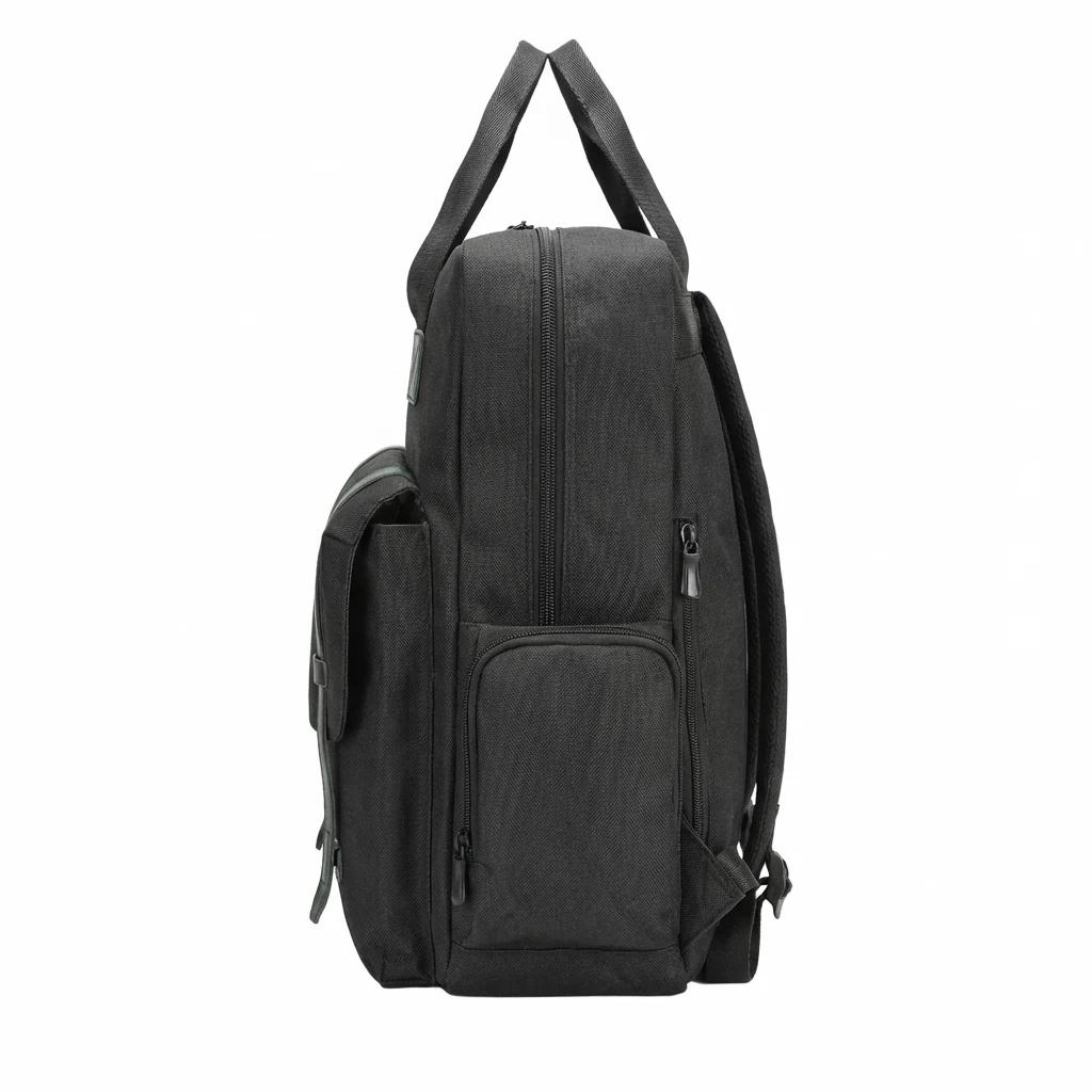 Hairdresser Backpack Accessories Bag Roomy Black Satchel