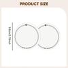 2x Drum Head Patches for Drum Parts Durable Easy and Quick Installation Percussion Instrument Accessories Drumhead Protector