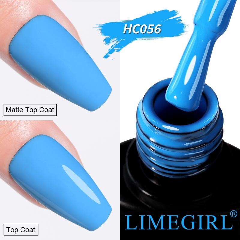 Limegirl 87 de culori, 8 ml, lac de unghii cu gel pentru unghii, produse pentru unghii, semi-permanente, pentru manichiura pentru arta unghiilor, lacuri de unghii cu LED UV