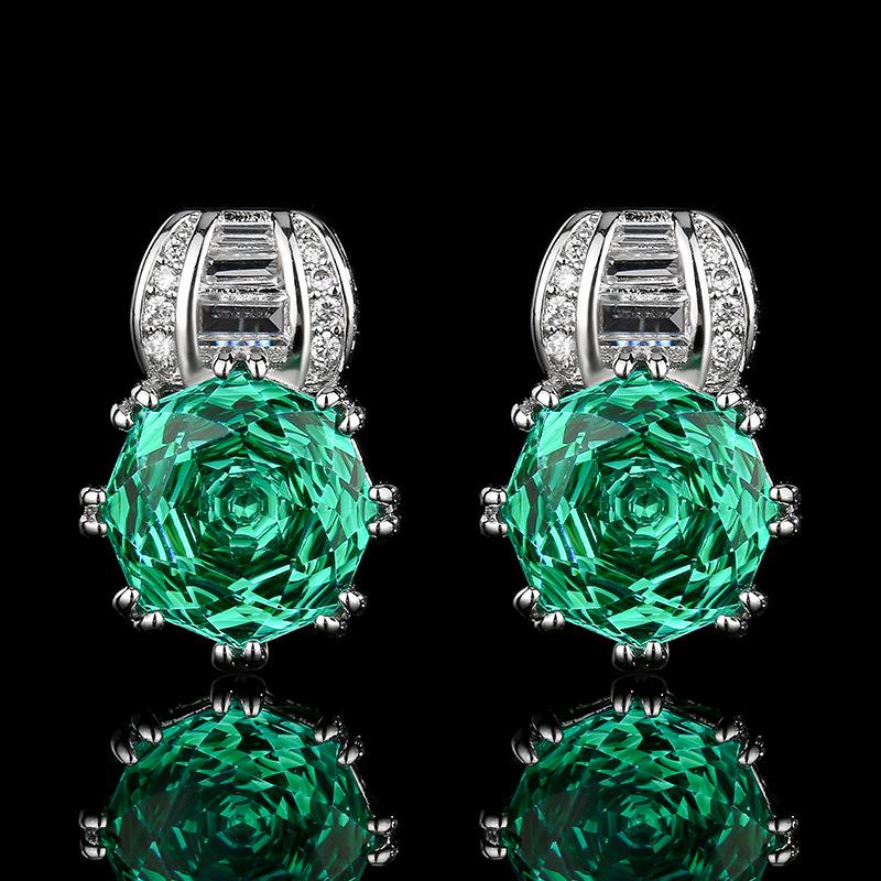 

Accessories Jewelry Earrings Earrings Rose Cut Parra Green Rose Red Women S Fresh Premium Light Luxury
