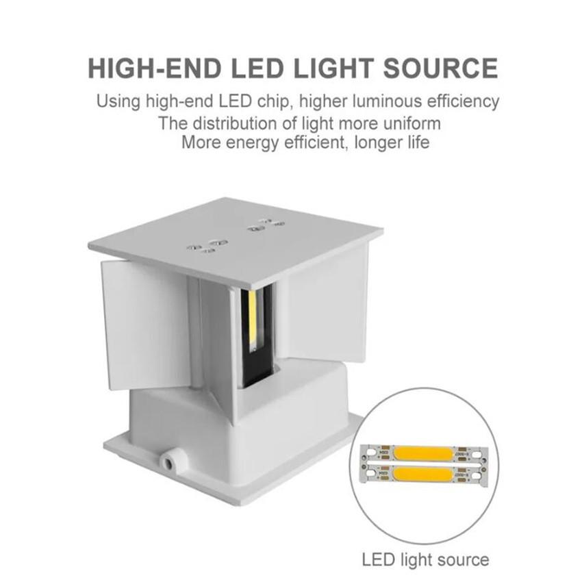 Modern LED Wall Lamp Waterproof Outdoor Up Down  IP65 Aluminum 12WLED Wall Light, Indoor Decorated Wall Sconce