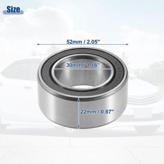 Universal Car Air Conditioner A/C Compressor Clutch Bearing 52mm OD Pack of 1