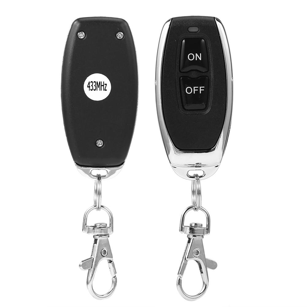 DC12V 433MHz RF Remote Control Switch Relay Receiver Transmitter For Universal Garage Door LED Light Motor Electromagnetic Lock