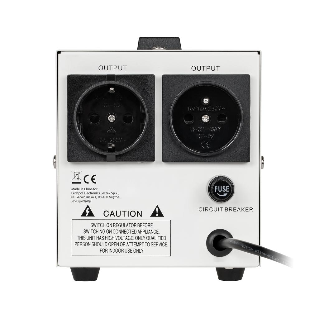 KEMOT SER-500 Automatic Voltage Stabilizer
