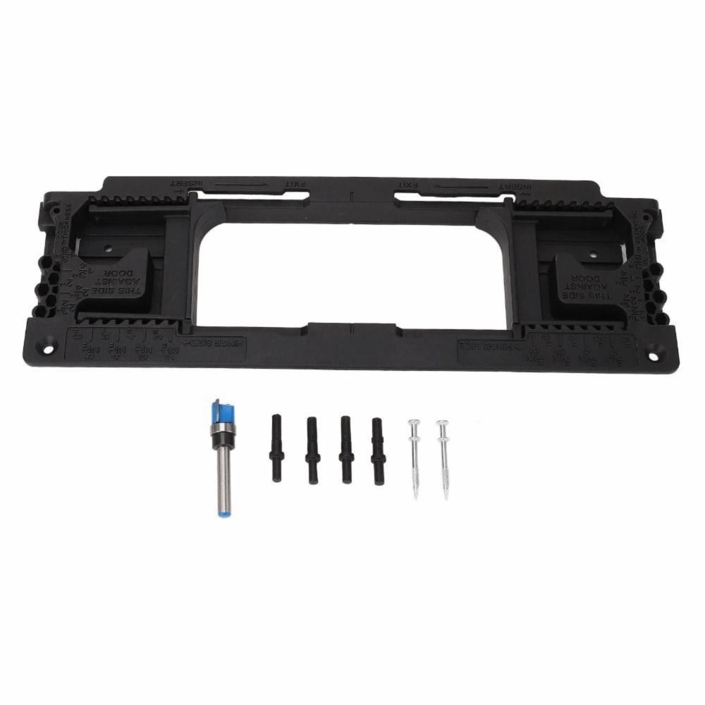 8 Hinge Sizes Door Hinge Jig 2.5-6 inch Hinges 1-3/8 to 2-1/2 inch Doors Hinge Mortiser 5 Door Thickness For Door and Frame/Jamb