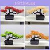 Plastic Faux Juniper Bonsai Tree Indoor Decor Green Artificial Plant For Home