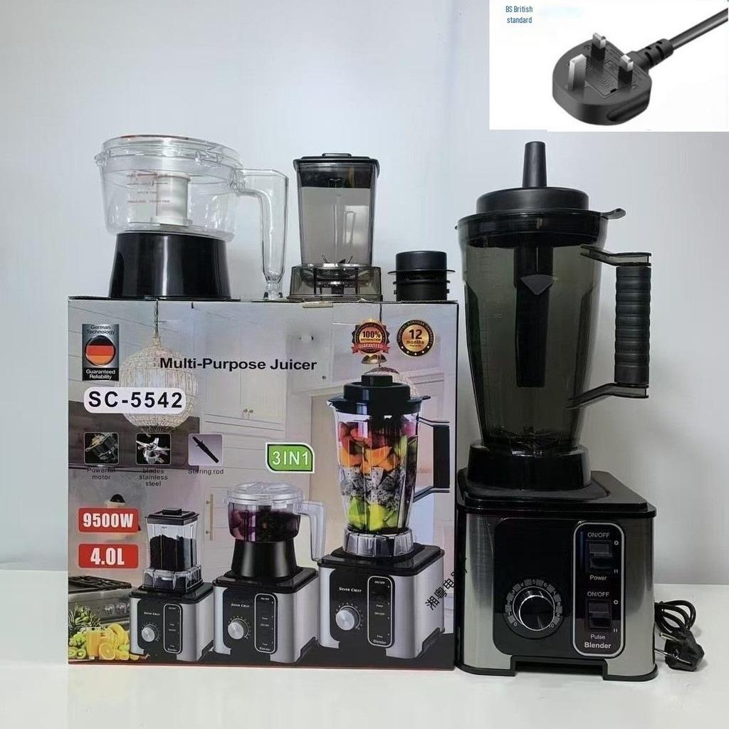 3-in-1 Multifunctional Blender: Soy Milk Maker, Grinder, Juicer, and Food Mixer for Fruits, Vegetables, and Grains
