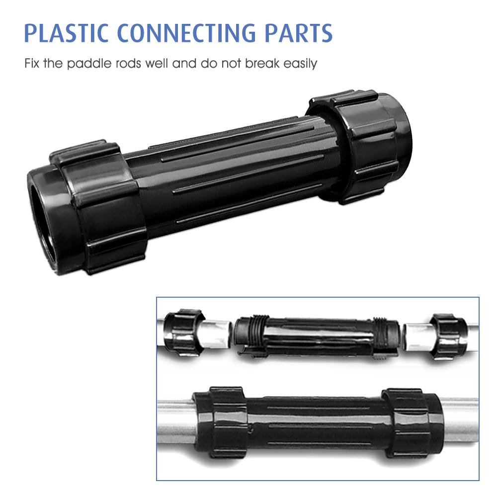 125 cm kajakkpadler Aluminium Magnesiumlegering Lettvektspadler Avtakbare kajakkpadler