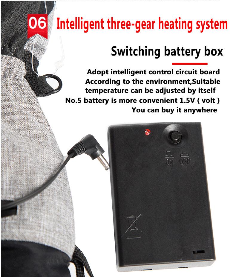 Mănuși Electrice Inteligente Încălzite - Touchscreen, Calde, Rezistente la Frig pentru Ciclism în Aer Liber și Schi