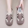 women's shoes summer 2025 casual sneaker Lightweight soft bottom on-slip Net shoes fashion  Nude shoes