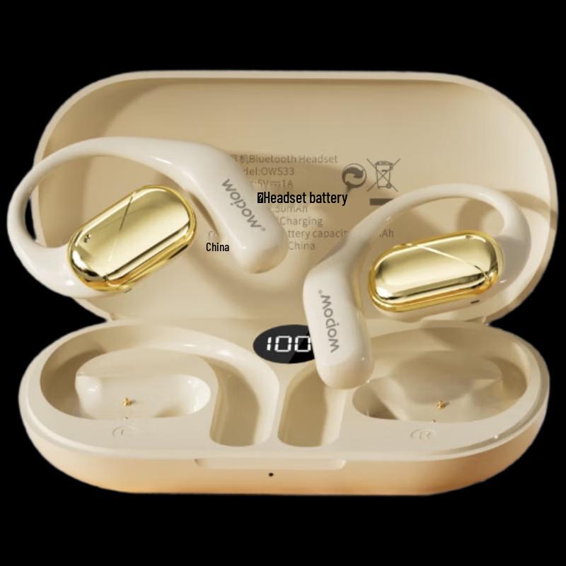 WoPin OWS33 Open-Ear Bluetooth 5.3 Headphones