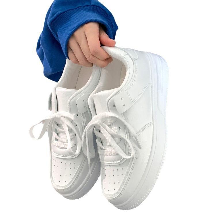 Niche Original Big Head Shoes Chic Street Shot White Board Shoes Sports and Leisure Shoes Women's Tide Harajuku Platform Student Board Shoes