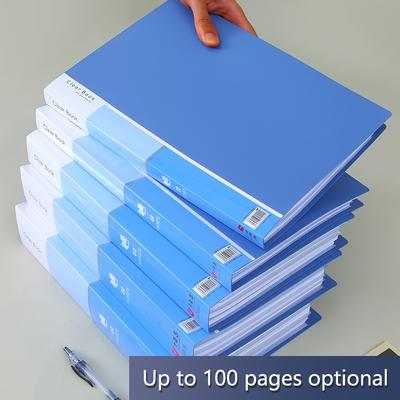 1 balení, 10-100stránkový informační pořadač, A4 vícevrstvá vkládací kapsa, studentská taška na uložení papírů, kapsa na vstupenky, hudební pořadač
