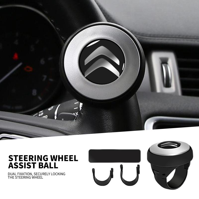 360 Degree Turning Steering Wheel Booster Spinner Knob For Citroen C4 C3 C5 C1 C2 Berlingo C-Elysee C4-Picasso C4-Aircross