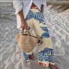 Creative Fish Scale Wide-Leg Sports Pants - European & American Style