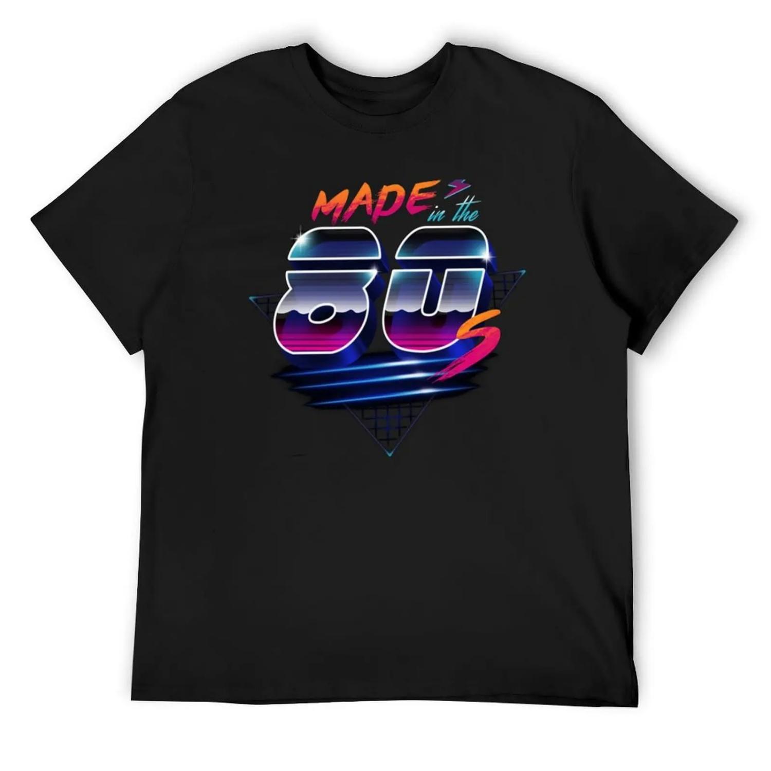Made in the 80 s T-Shirt quick drying graphic t shirt vintage funny gifts quick-drying mens white t shirts S