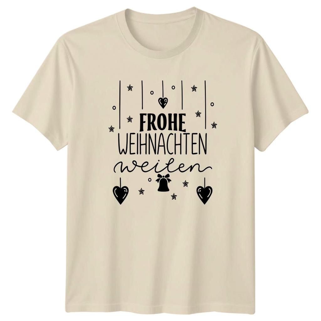 Frohe Weihnachten Weilen TShirt GerUnisex Christmas Christmas Gift For Him And Her